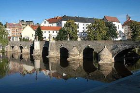 Kamenný most v Písku